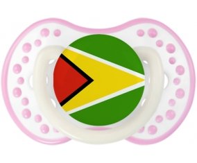 Drapeau Guyane Sucete LOVI Dynamic Blanc-rose phosphorescente
