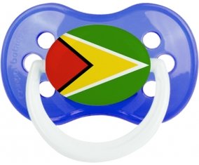 Drapeau Guyane : Sucette Anatomique personnalisée
