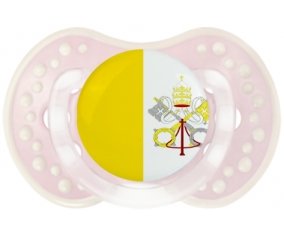 Drapeau Saint-Siège Sucette LOVI Dynamic Retro-rose-tendre classique