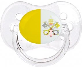 Drapeau Saint-Siège Tétine Cerise Transparent classique