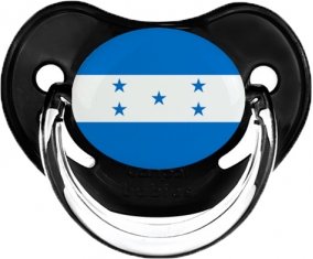 Drapeau Honduras Tétine Physiologique Noir classique