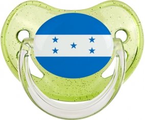Drapeau Honduras Tétine Physiologique Vert à paillette
