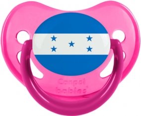Drapeau Honduras Tétine Physiologique Rose phosphorescente