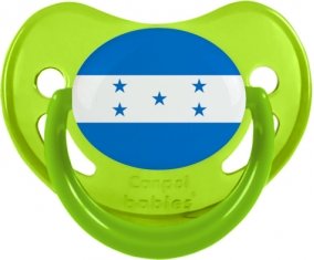 Drapeau Honduras Tétine Physiologique Vert phosphorescente