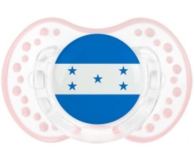 Drapeau Honduras Sucete LOVI Dynamic Retro-blanc-rose-tendre classique