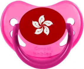 Drapeau Hong Kong Sucete Physiologique Rose phosphorescente
