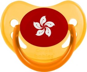 Drapeau Hong Kong Sucete Physiologique Jaune phosphorescente