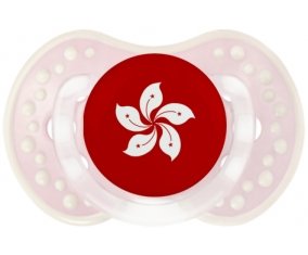 Drapeau Hong Kong Tétine LOVI Dynamic Retro-rose-tendre classique