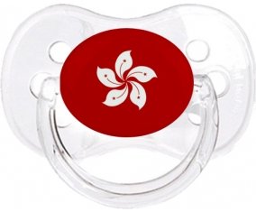 Drapeau Hong Kong Sucette Cerise Transparent classique