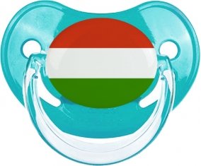 Drapeau Hongrie : Sucette Physiologique personnalisée