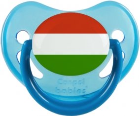 Drapeau Hongrie Sucette Physiologique Bleue phosphorescente