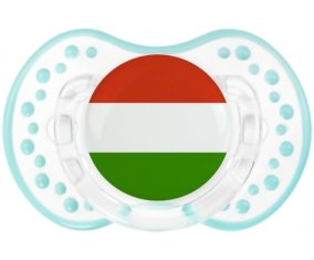 Drapeau Hongrie Sucette LOVI Dynamic Retro-blanc-lagon classique