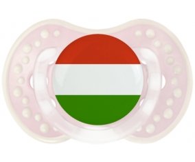 Drapeau Hongrie Sucette LOVI Dynamic Retro-rose-tendre classique