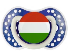 Drapeau Hongrie Sucette LOVI Dynamic Bleu-marine phosphorescente