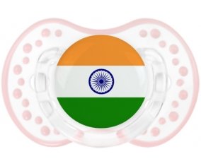 Drapeau Inde Sucete LOVI Dynamic Retro-blanc-rose-tendre classique