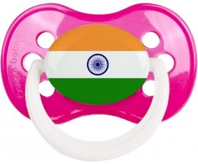 Drapeau Inde Sucete Anatomique Rose foncé classique