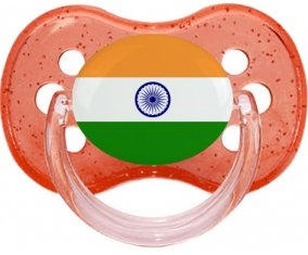 Drapeau Inde Sucete Cerise Rouge à paillette