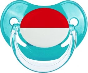 Drapeau Indonésie : Sucette Physiologique personnalisée