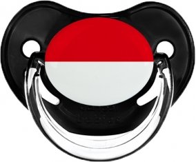 Drapeau Indonésie Sucete Physiologique Noir classique