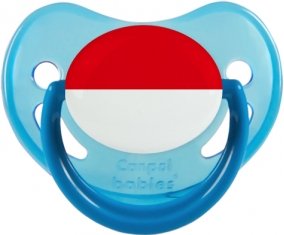 Drapeau Indonésie Sucete Physiologique Bleue phosphorescente