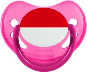 Drapeau Indonésie Sucete Physiologique Rose phosphorescente