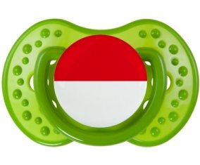 Drapeau Indonésie Tétine LOVI Dynamic Vert classique