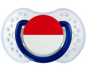 Drapeau Indonésie Tétine LOVI Dynamic Marine-blanc-bleu classique