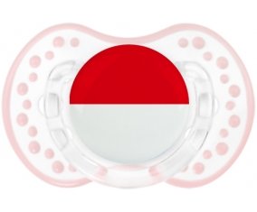 Drapeau Indonésie Tétine LOVI Dynamic Retro-blanc-rose-tendre classique