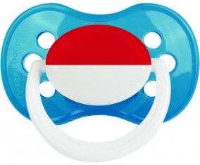 Drapeau Indonésie Sucette Anatomique Cyan classique