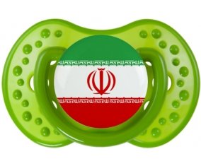 Drapeau L'Iran : Sucette LOVI Dynamic personnalisée