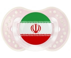 Drapeau L'Iran Sucette LOVI Dynamic Retro-rose-tendre classique