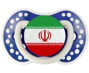 Drapeau L'Iran Sucette LOVI Dynamic Bleu-marine phosphorescente