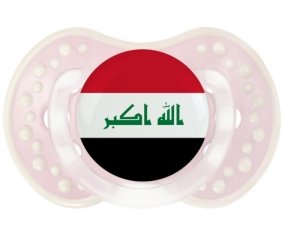Drapeau Irak Sucette LOVI Dynamic Retro-rose-tendre classique