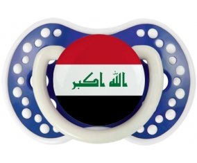 Drapeau Irak Sucette LOVI Dynamic Bleu-marine phosphorescente
