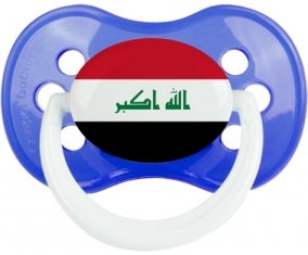 Drapeau Irak : Sucette Anatomique personnalisée
