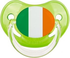 Drapeau Irlande Tétine Physiologique Vert classique