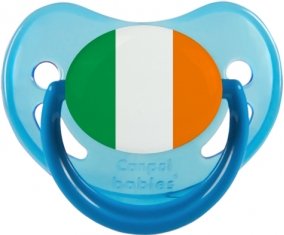 Drapeau Irlande Tétine Physiologique Bleue phosphorescente