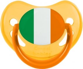 Drapeau Irlande Tétine Physiologique Jaune phosphorescente