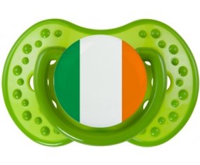 Drapeau Irlande : Sucette LOVI Dynamic personnalisée