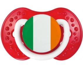 Drapeau Irlande Sucete LOVI Dynamic Blanc-rouge classique