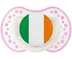 Drapeau Irlande Sucete LOVI Dynamic Blanc-rose phosphorescente