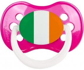 Drapeau Irlande Sucete Anatomique Rose foncé classique