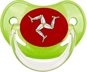 Drapeau Île de Man Sucete Physiologique Vert classique