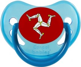 Drapeau Île de Man Sucete Physiologique Bleue phosphorescente