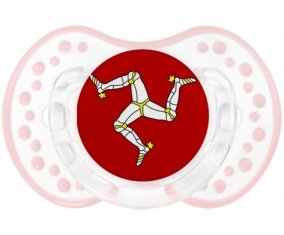 Drapeau Île de Man Tétine LOVI Dynamic Retro-blanc-rose-tendre classique