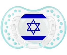 Drapeau Israël Sucette LOVI Dynamic Retro-blanc-lagon classique