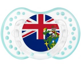 Drapeau Îles Pitcairn Sucete LOVI Dynamic Retro-blanc-lagon classique