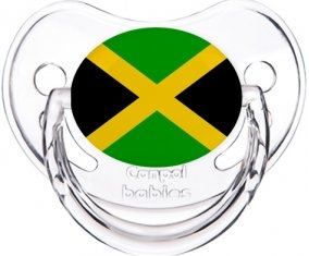 Drapeau Jamaïque Sucete Physiologique Transparent classique
