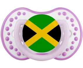 Drapeau Jamaïque Tétine LOVI Dynamic Blanc-mauve classique