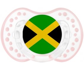 Drapeau Jamaïque Tétine LOVI Dynamic Retro-blanc-rose-tendre classique